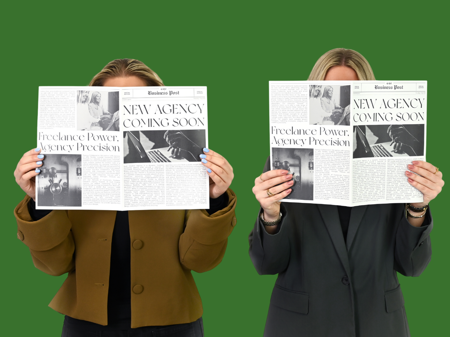 Co-founders of Vault Creative Agency