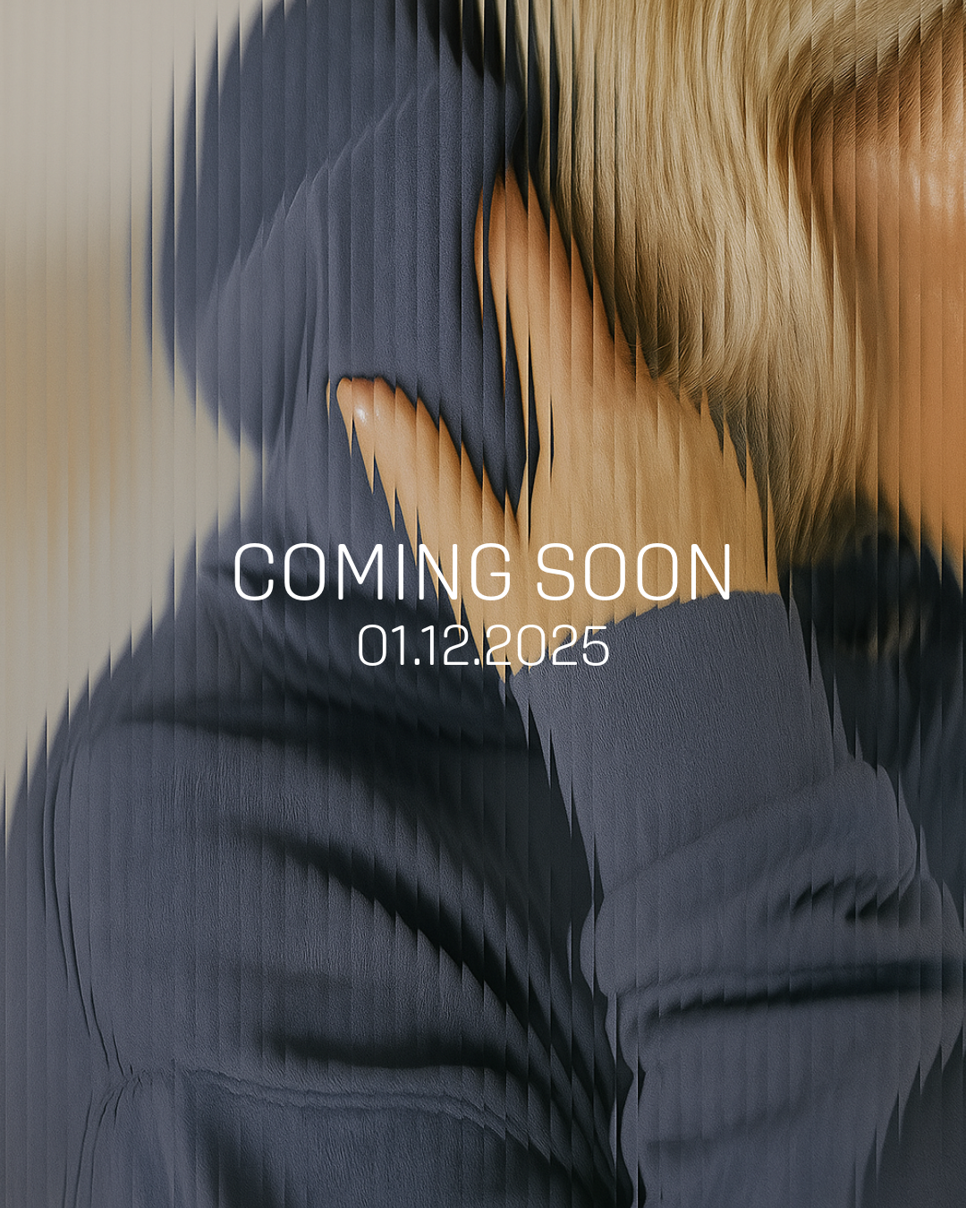 Abstract design with blurred colors and 'Coming Soon' text overlay